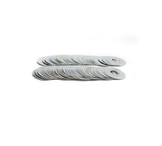 BTR SHIMS FOR STOCK GUIDES - .015" - BOX OF 100 - SS015-100