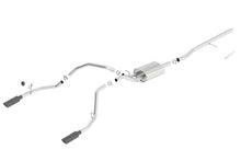 Load image into Gallery viewer, Borla 14 Silv/Sierra C/B Exh ATAK 1500 5.3L V8 AT/MT 2&4WD Ext Cab (78.7) WB - Black Chrome