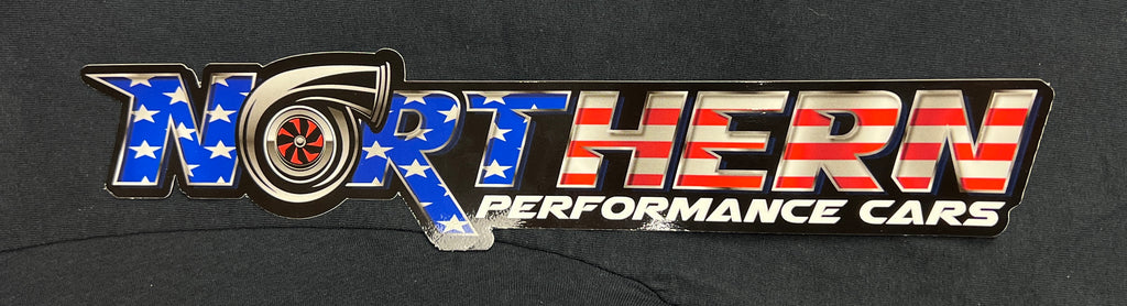NPC Merica 12" Sticker