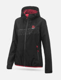 Akrapovic Womens Black Corpo Windbreaker - Medium