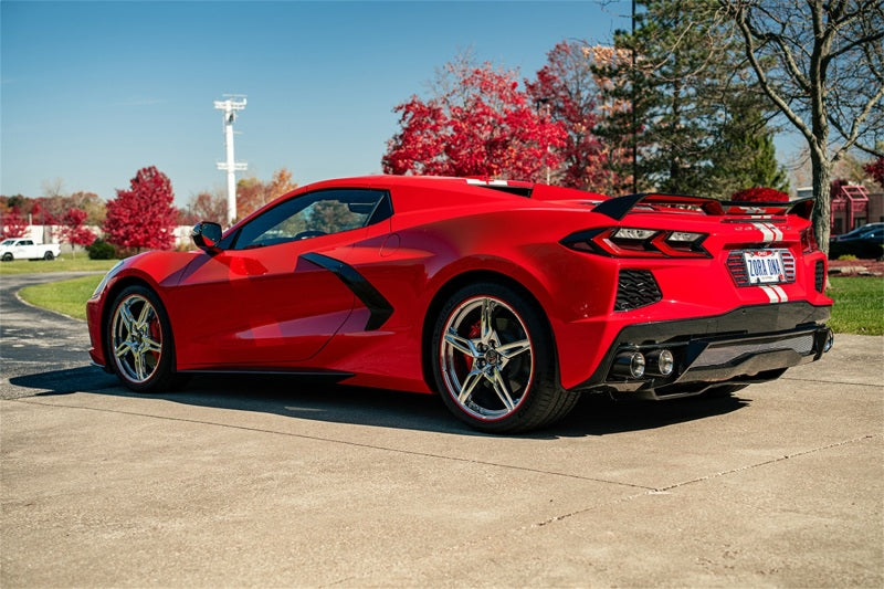 Corsa 20-23 Chevrolet Corvette C8 RWD 3in Xtreme Cat-Back Exhaust w/4.5in Carbon Fiber Polished Tips