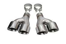 Load image into Gallery viewer, Corsa 11-21 Jeep Grand Cherokee Twin 2.5in Inlet / 4in Outlet Polished Pro-Series Tip Kit