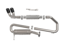 Load image into Gallery viewer, aFe 18-21 Suzuki Jimny Takeda 2-1/4in. 304 SS Cat-Back Exhaust w/ Blk Tip