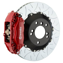 Load image into Gallery viewer, Brembo 15-18 M3 Excl CC Brake Rr GT BBK 4Pis Cast 345x28 2pc Rotor Slotted Type3-Red