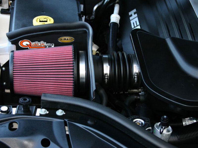 Airaid 05-09 Jeep Grand Cherokee 5.7L Hemi CAD Intake System w/ Tube (Oiled / Red Media)