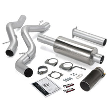 Load image into Gallery viewer, Banks Power 06-07 Chevy 6.6L CCLB Monster Exhaust System - SS Single Exhaust w/ Black Tip