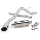 Banks Power 09-10 Ford F-150 5.4L CCSB/CCLB Monster Exhaust System - SS Single Exhaust w/ Chrome Tip