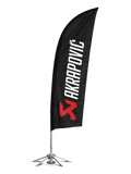 Akrapovic Self-standing flag set with tent flag kit