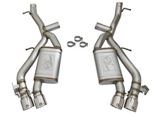 Load image into Gallery viewer, aFe MACHForce XP 3in 304 SS Axle-Back Dual Exhaust (NPP) w/ Polished Tips 16-17 Camro SS V8-6.2L