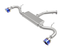 Load image into Gallery viewer, aFe Takeda 2.5in 409 SS Axle-Back Exhaust System Blue Flame 18-20 Hyundai Elantra GT L4-1.6L(t)