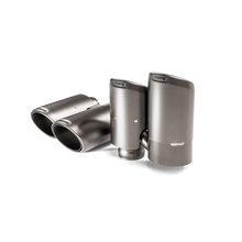 Load image into Gallery viewer, Akrapovic 2018+ Porsche Cayenne V6 (536) Tail Pipe Set (Titanium)