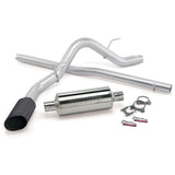 Banks Power 04-08 Ford F-150/Lincoln SCMB Monster Exhaust System - SS Single Exhaust w/ Black Tip