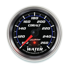 Load image into Gallery viewer, Autometer Cobalt 66.7mm 100-260 Degree F DSM Water Temperature Gauge