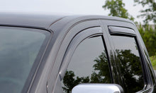 Load image into Gallery viewer, AVS 07-13 Chevy Silverado 1500 Ext. Cab Ventvisor Front &amp; Rear Window Deflectors 4pc - Smoke