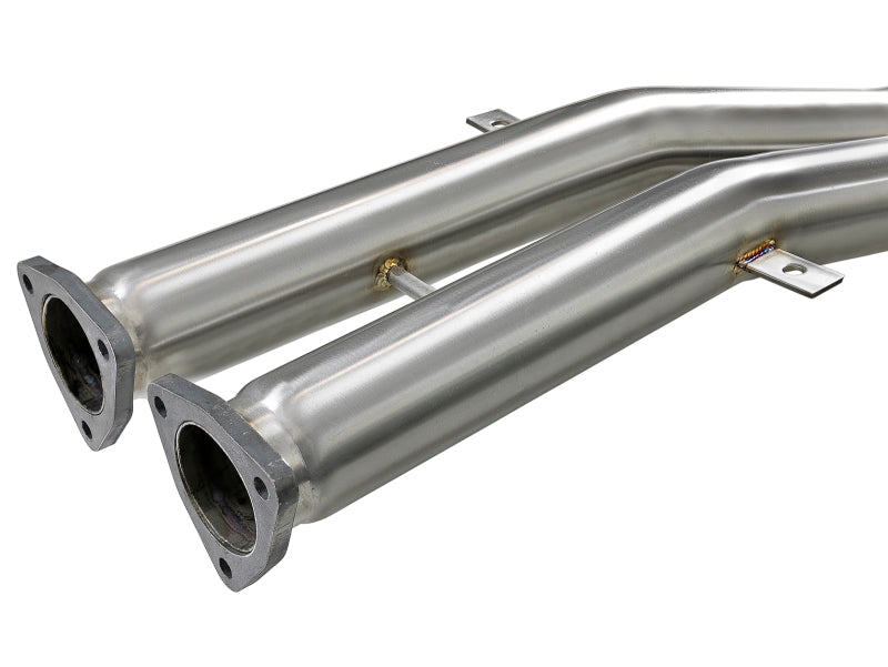 aFe MACH Force-Xp 2.5in 304 SS Cat-Back Exhaust w/ Polished Tips 01-06 BMW M3