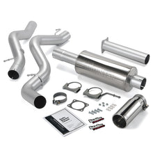 Load image into Gallery viewer, Banks Power 06-07 Chevy 6.6L CCLB Monster Exhaust System - SS Single Exhaust w/ Chrome Tip