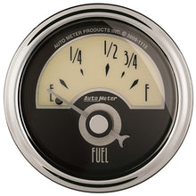 Load image into Gallery viewer, AutoMeter Gauge Fuel Level 2-1/16in. 73 Ohm(e) to 10 Ohm(f) Elec Cruiser Ad