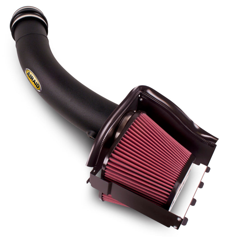 Airaid 10-13 Ford F-250 / F-350 Super Duty 6.2L CAD Intake System w/ Tube (Oiled / Red Media)