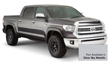 Load image into Gallery viewer, Bushwacker 16-18 Toyota Tundra Fleetside Pocket Style Flares 4pc 66.7/78.7/97.6in Bed - Silver Sky