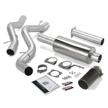 Load image into Gallery viewer, Banks Power 02-05 Chev 6.6L EC/CCSB Monster Exhaust System - SS Single Exhaust w/ Black Tip