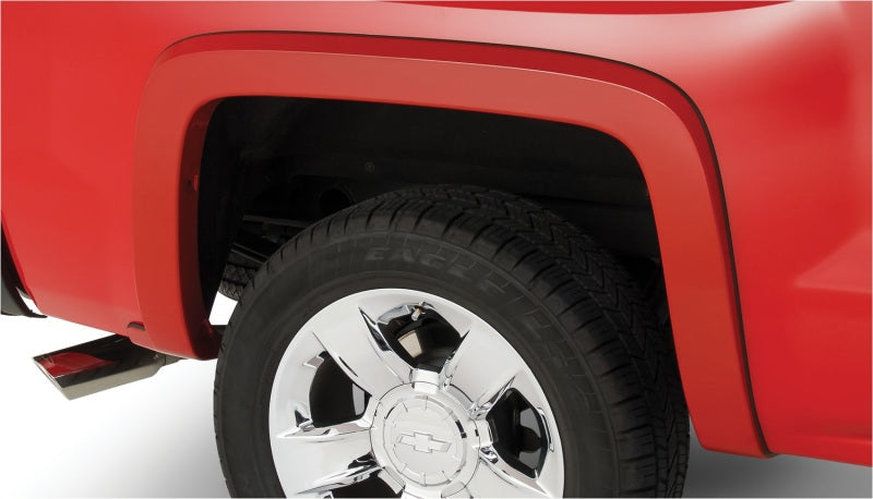 Bushwacker 15-18 Chevy Silverado 2500 HD Fleetside OE Style Flares 4pc 78.8/97.8in Bed - Black