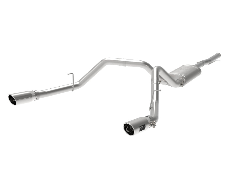 aFe Apollo GT Series 3 IN 409 SS Cat-Back Exhaust System w/ Polish Tip GM Sierra 1500 09-18