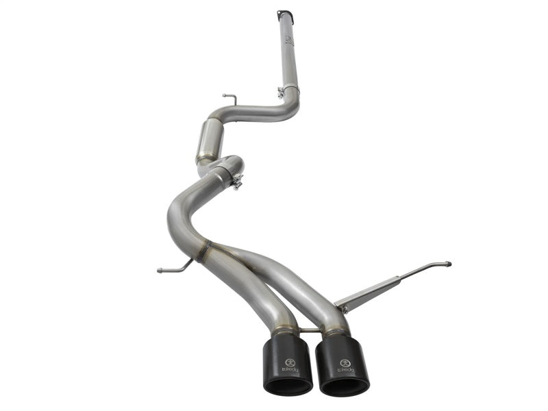 aFe Takeda 3in SS Exhaust Cat-Back 13-16 Ford Focus ST 2.0L Black Tips