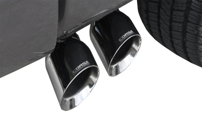 Corsa 11-13 Ford F-150 5.0L V8 Polished Sport Cat-Back Exhaust