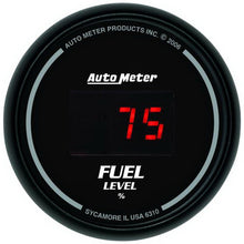 Load image into Gallery viewer, AutoMeter Gauge Kit 5 Pc. 3-3/8in. &amp; 2-1/16in. Elec Speedo Digital Black Dial W/ Red Led