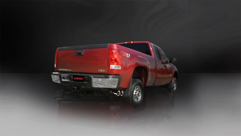 Corsa 11-12 Chevrolet Silverado Crew Cab/Std. Bed 2500 6.0L V8 Polished Sport Cat-Back Exhaust