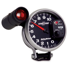 Load image into Gallery viewer, Autometer Sport-Comp II 5 inch 0-10000 RPM Pedestal Mount Tachometer Shift-Lite