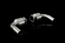 Load image into Gallery viewer, Akrapovic 10-13 Porsche 911 Turbo/Turbo S (997) Link Pipe Set w/ Cat (Titanium)