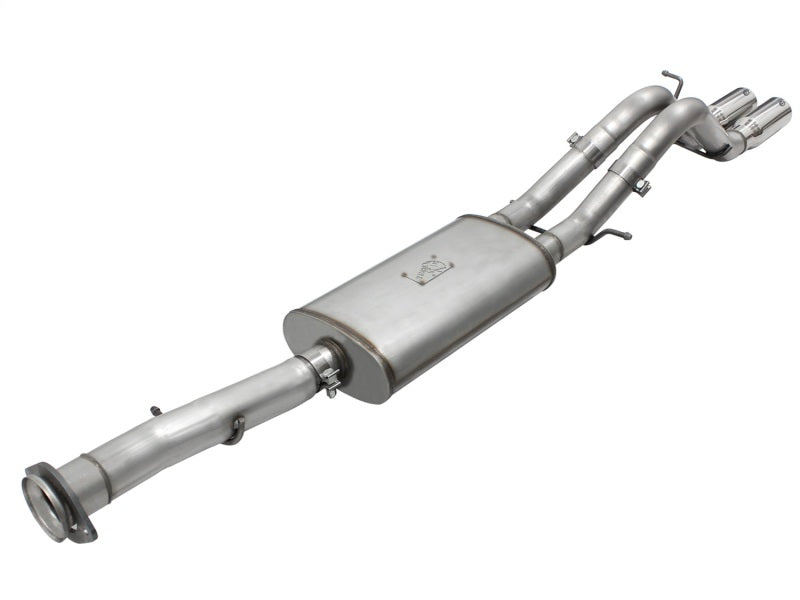 aFe Power MACHForce XP Exhaust System Cat-Back 409 Stainless Steel 07-08 Hummer H2 V8 6.0L/6.2L