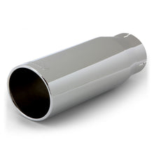 Load image into Gallery viewer, Banks Power Tailpipe Tip Kit - SS Round Straight Cut - Chrome - 3.5in Tube - 4.38in X 12in