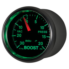 Load image into Gallery viewer, Autometer GS 52mm 30 in Hg/20 psi Mechanical Vacuum/Boost Gauge