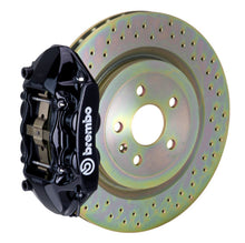 Load image into Gallery viewer, Brembo 08-13 C30 Front GT BBK 4 Piston Cast 336 x28 1pc Rotor Drilled-Black