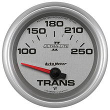 Load image into Gallery viewer, AutoMeter Gauge Transmission Temp 2-5/8in. 100-250 Deg. F Electric Ultra-Lite II