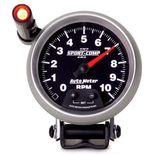 Load image into Gallery viewer, Autometer Sport-Comp II Quick Lite 3 3/4in 10K RPM Pedestal Tachometer