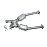 BBK 96-04 Mustang 4.6 GT / Cobra Short Mid X Pipe w Catalytic Converters 2-1/2 For Long Tube Headers