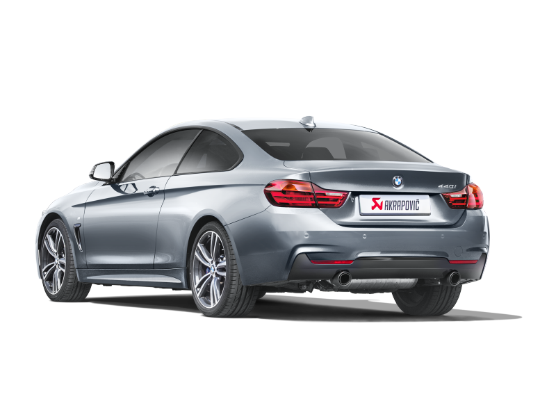 Akrapovic 16-17 BMW 340i (F30 F31) Evolution Line Cat Back (SS) w/ Carbon Tips (Req. Link Pipe)