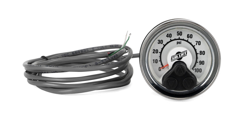 Air Lift Replacement Single Analog Gauge