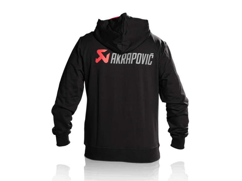 Akrapovic Mens Akrapovic Logo Black Hoodie - XL