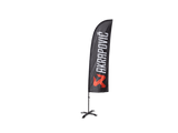 Akrapovic Self standing beach flag set - small