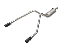 Load image into Gallery viewer, aFe 09-18 Ram 1500 V8 5.7L Hemi Gemini XV 3in 304 SS Cat-Back Exhaust w/ Black Tips