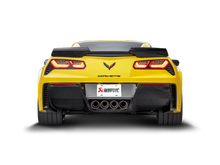 Load image into Gallery viewer, Akrapovic 14-19 Chevrolet Corvette Stingray (Excl Grand Sport) Slip-On Line (Titanium) w/Carbon Tips