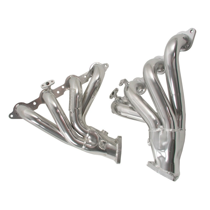 BBK 97-99 Corvette C5 LS1 Shorty Tuned Length Exhaust Headers - 1-3/4 Silver Ceramic