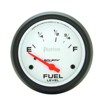 Load image into Gallery viewer, AutoMeter Gauge Fuel Level 2-5/8in. 73 Ohm(e) to 10 Ohm(f) Elec Phantom