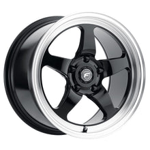 Load image into Gallery viewer, Forgestar D5 Drag 15x10 / 5x114.3 BP / ET50 / 7.5in BS Gloss Black Wheel