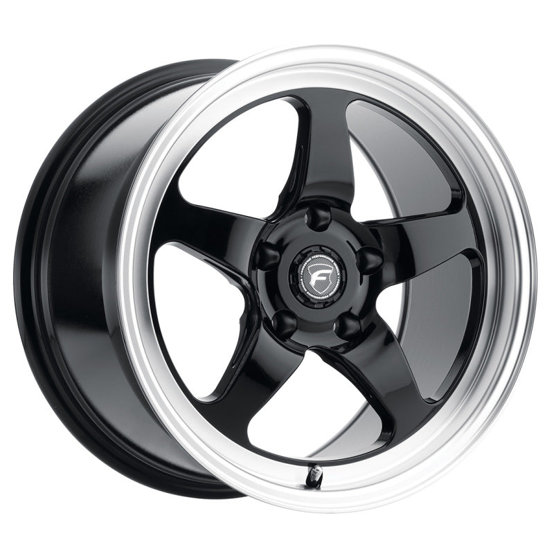 Forgestar D5 18x11 / 5x114.3 BP / ET56 / 8.3in BS Gloss Black Wheel