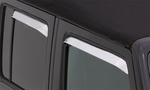 Load image into Gallery viewer, AVS 84-96 Jeep Cherokee (4 Door) Ventshade Front &amp; Rear Window Deflectors 4pc - Stainless